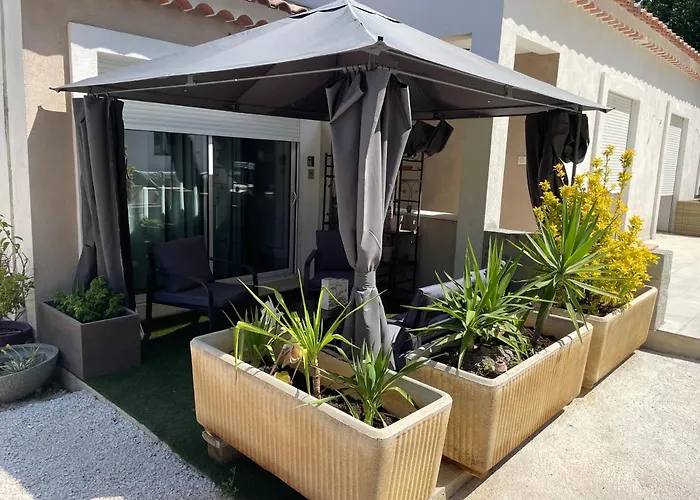 studio au calme pres des plages